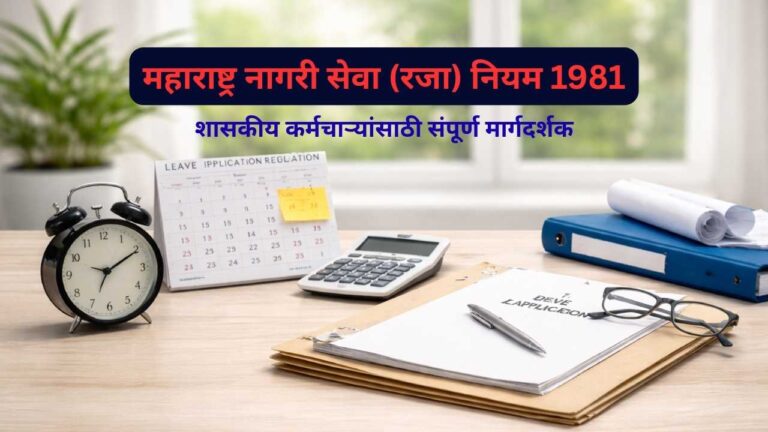 महाराष्ट्र नागरी सेवा रजा नियम 1981